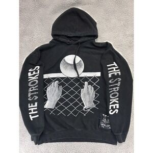 The Strokes The New Abnormal Authentic Concert Merch Black Hoodie Adult M